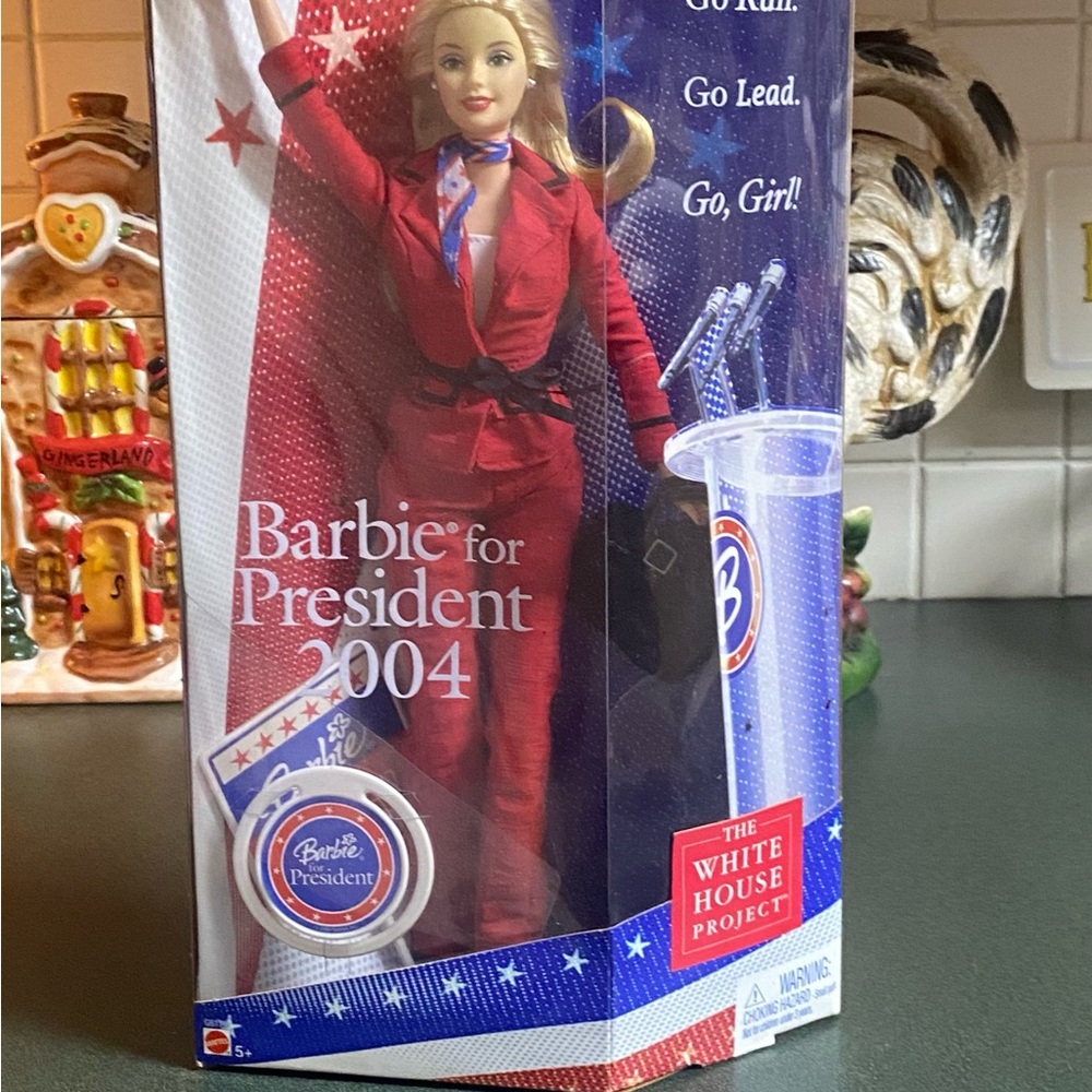 Barbie for President 2004 Doll, #G6175, New in Box